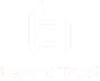Logo of the IPG partner Beyondtrust in white