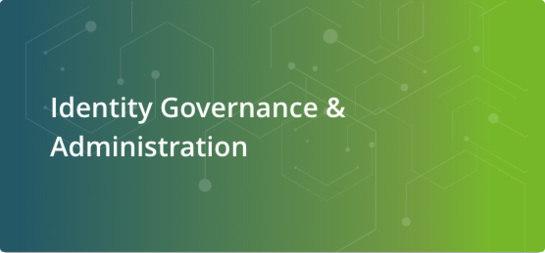 Keyvisual zum Thema Identity Governance Administration